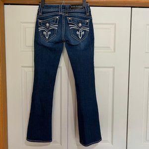 Rock Revival Stephanie Bootcut Jeans Size 26